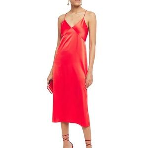 Alice + Olivia Lorraine midi slip dress